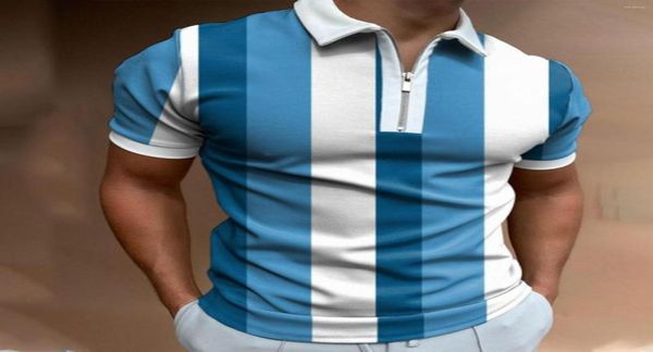 

men039s polos shirts mens casual striped print summer short sleeve turn down collar camisa masculina fashion shirt men4632624, White;black