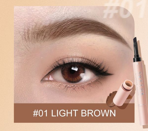 

easy to color waterproof and easy to carry eyebrow cream