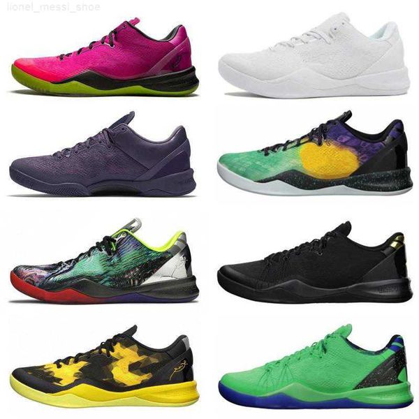 

manba 8 8s basketball shoes triple white black gold easter ftb mambacurial prelude reflectiion sulfur electric supehero mens trainers sports