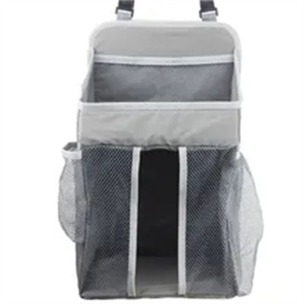 

diaper stackers for baby girl boy essentials storage cradle bag crib hanging bedding set pouch organizer 42x27cm, Black