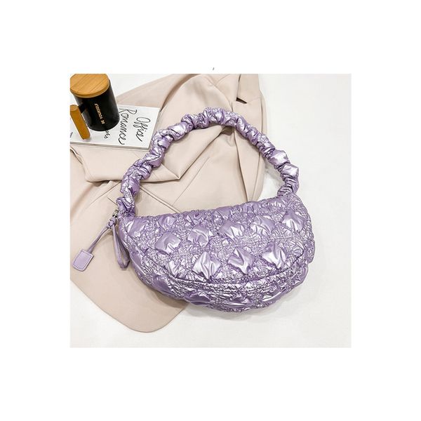

designer bags nylon bright bread fashion large capacity bag cloud fold bag casual lightweight one shoulder bag cross body dumplings women&#0