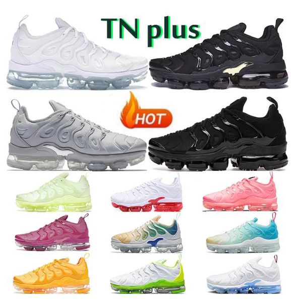 

new designer running shoes tn plus men womens triple black white bright crimson laser blue tennis ball midnight navy grape atlanta sports sn