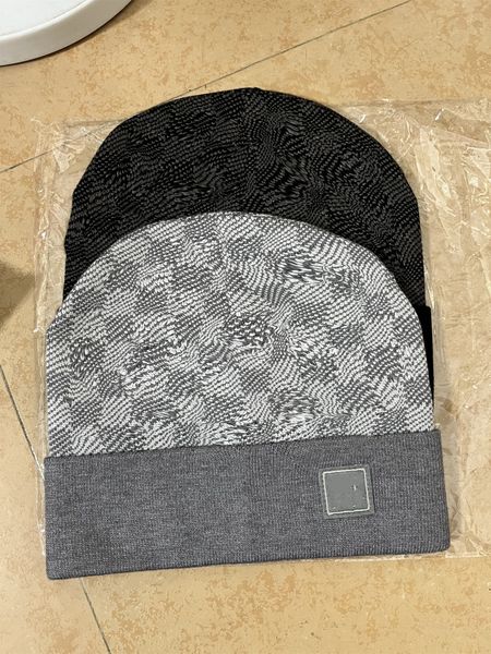 

2023 men designer winter beanie women skull caps hat cap ski hats snapback mask mens cotton cashmere patchwork letters luxury outdoor casual, Blue;gray