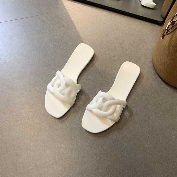 

designer beach slipper oran sandals slides gaoban pig nose slippers female summer outwear leisure vacation jelly 1 8otk