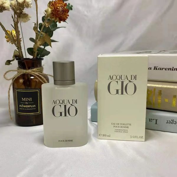

100ml men's perfume spray 3.4fl.oz persistent odor fast gio quality perfume