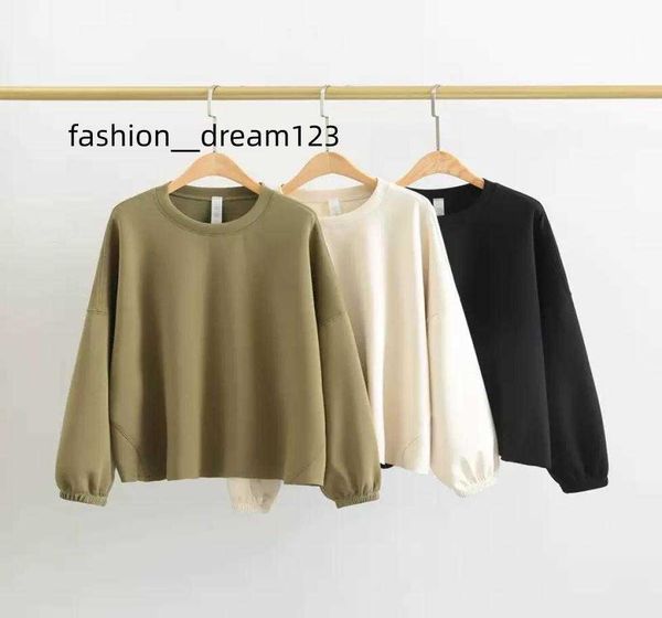 

yoga clothing women039s sweater loose running casual sports longsleeved pilates fitness 155566, Gray