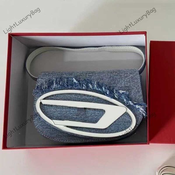 

denim canvas di bags designer brand shoulder crossbody bag fashion letter flap square wallet wallets women leather luxury handbags classic f