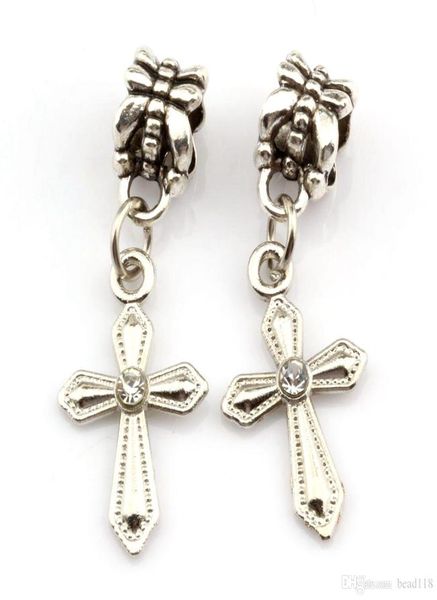 

100pcs white rhinestone sword shaped charm dangle bead for jewelry making bracelet necklace findings 12mm*31mm8523229, Bronze;silver