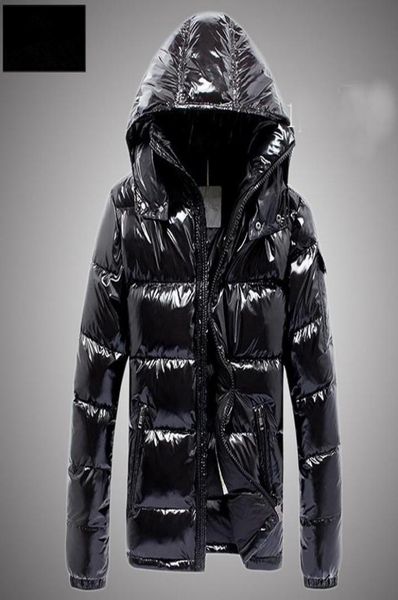 

2021 mens winter down jacket puffer jacket hooded thick coat jacket men down jackets men women couples parka winter c6830627, Black