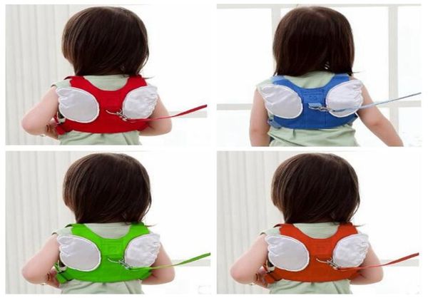 

child anti lost strap baby walking harness belt angel design baby safety strap toddler kids antilost safety shoulder strap 4 styl9040629