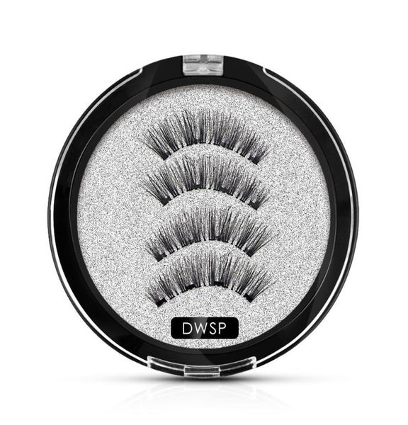 

magnetic eyelashes 4 magnets handmade magnetic lashes natural eyelashes false eyelash magnet lash makeup tool7702183