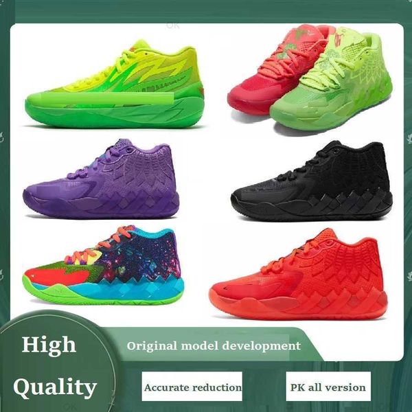 

2023 new lamelo ball mens shoes mb.01 rick and morty shoes mb1 queen city basketball women running mb1 iridescent dreams sneakers mb 2 low s