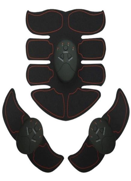 

electric muscle stimulator training machine abdominal muscle trainer body slimming burning exerciser body building massager7762992