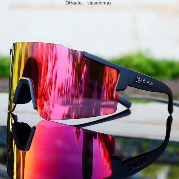 

2023 men women 3 lens outdoor uv400 sport cycling glasses running riding fishing sunglasses road bike mtb goggle bicycle eyewear, White;black