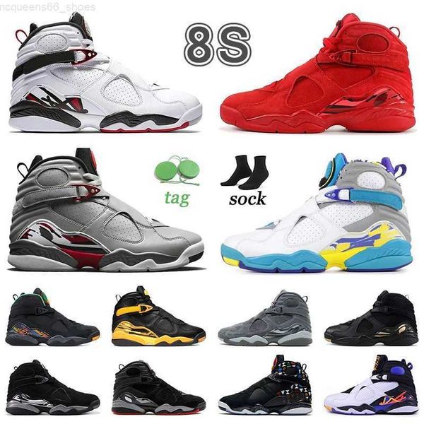 

8s 8c mens basketball shoes quai 45 light aqua ovos whtie black chrome cool grey bred valentines day palyoffs reflective bugs designer sneak