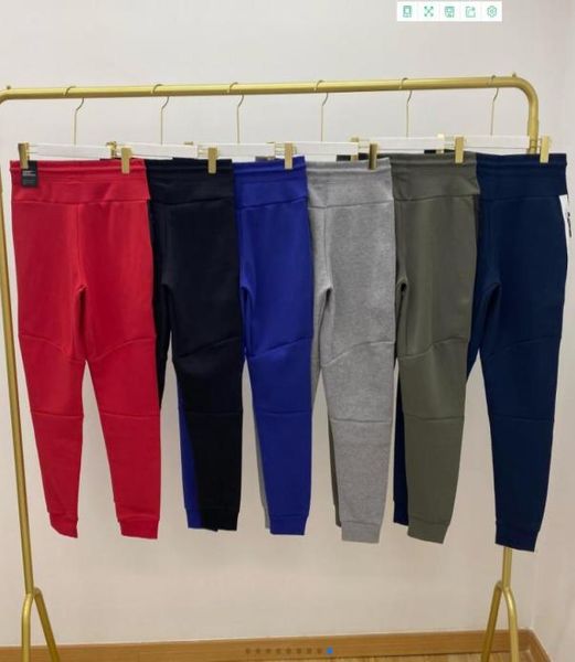

tech fleece sport pants space cotton trousers men tracksuit bottoms mens joggers tech fleece camo running pants 2 colors90306077878792, Black