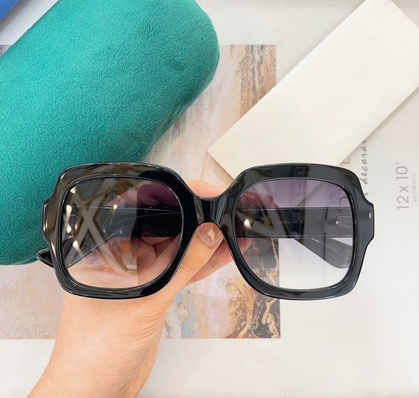 

oversized square sunglasses 1337 black grey gradient men summer sunnies gafas de sol sonnenbrille uv400 eye wear with box, White;black