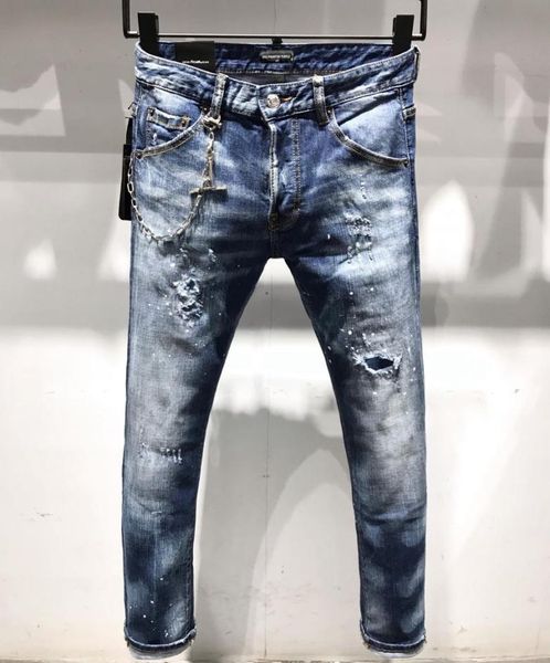 

phantom turtle men039s jeans classic fashion man jeans hip hop rock moto mens casual design ripped jeans distressed skinny 5348807, Blue