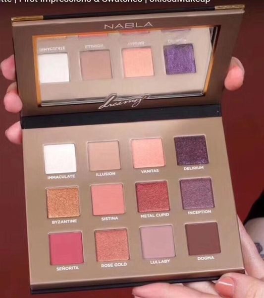 

drop new nabla dreaming 12colors eyeshadow palette shimmer matte eye shadow 06s9144808