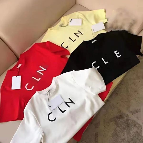 

women's plus size t-shirt designers t-shirts fashion women new alphabet print pin tucked waist short style crop short sleeve ladies dr, Black