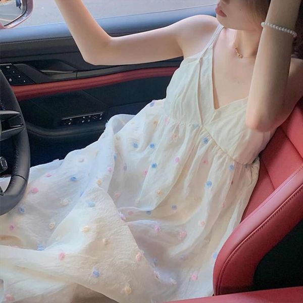 

french sweet strap dress for women summer seaside resort, Black;gray