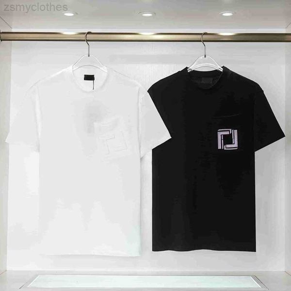 

men's t-shirts fashion sweatshirt men women tees designer t shirt mens round neck pullover tee f 3d embossed letters short sleeved tshi, White;black