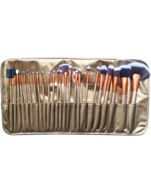 

9style 24pcs makeup brushes set pink beauty stylish cosmetics eyebrow shadow powder pincel make up maquiagem tools pouch bag1754374