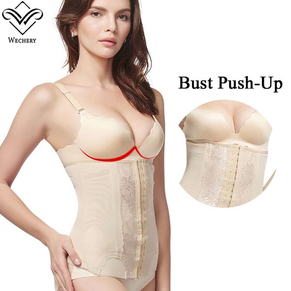 

xs-3xl slimming steel boned shapwear fajas reductoras girdle control cincher shapers long torso waist trainer corsets, Black;white