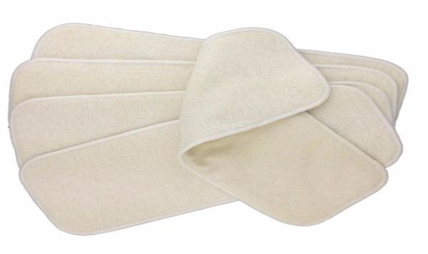 

hemp cotton diaper inserts for baby reusable cloth diapers nappiers 4 layers large 3614cm 200 pcs lot5115837