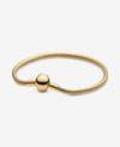 

new moments 925 sterling silver 18k gold-plated chain bracelet fit authentic european dangle charm for women fashion diy jewelry5191572, Golden;silver