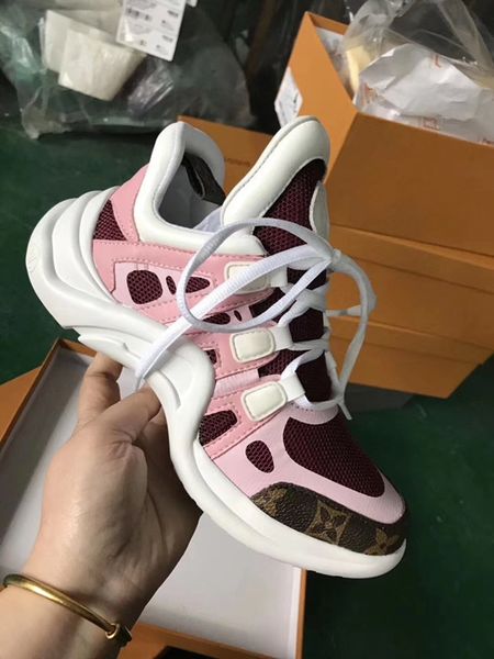 

sneakers womens casual shoes designer campo leather sneaker men women platform shoe 0807, Black