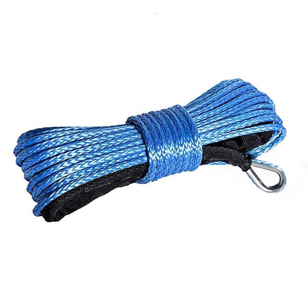 

ropes towing bars 8mm 25m winch rope synthetic cable r230807