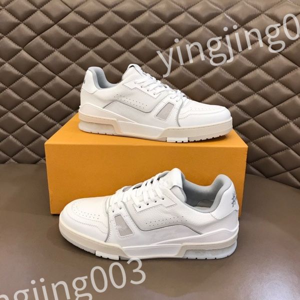 

2023 new sneaker shoes calf leather rubber outsole designers men women classics sneakers runner high casual shoes rd0804, Black