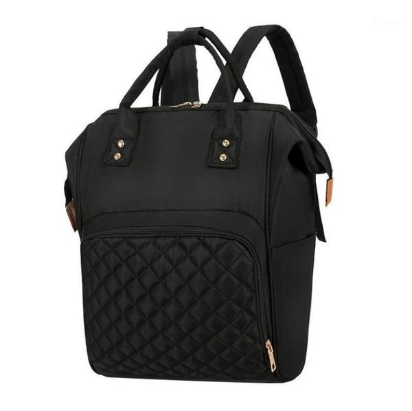 

mummy backpack baby diaper casual knapsack sport rucksack nappy bagblack17923141