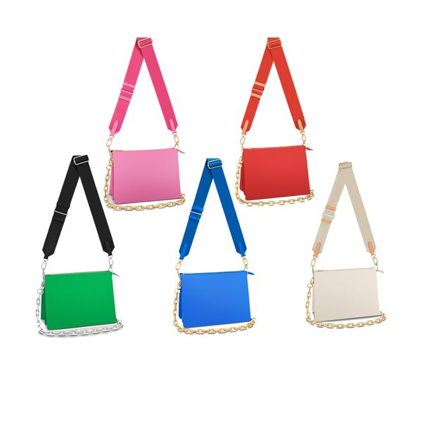 

7a quality m57790 coussin clutch bags genuine leather crossbody luxury underarm bag mens designer totes womens flip square handbag embossed