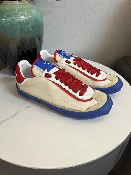 

2023 designer sneakers calfskin casual shoes women luxury suede trainers reflective sneaker genuine 0731, Black