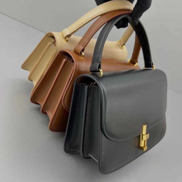 

the row sofia 10 calf handle bag handbag fashion luxury designer handbags black brown purse snwo fashion goes with everything