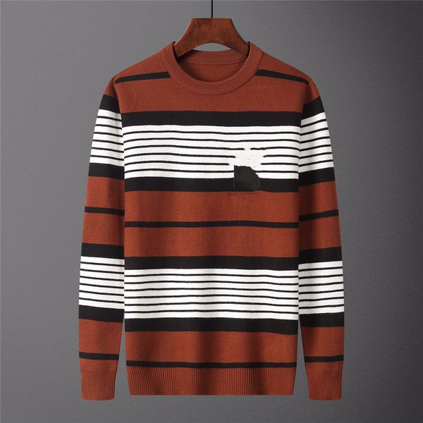 

fashion men's sweater 2023 ba jia luxury designer knitted sweater alphabet pullover casual men's hoodie long-sleeved sweatshirt si, White;black