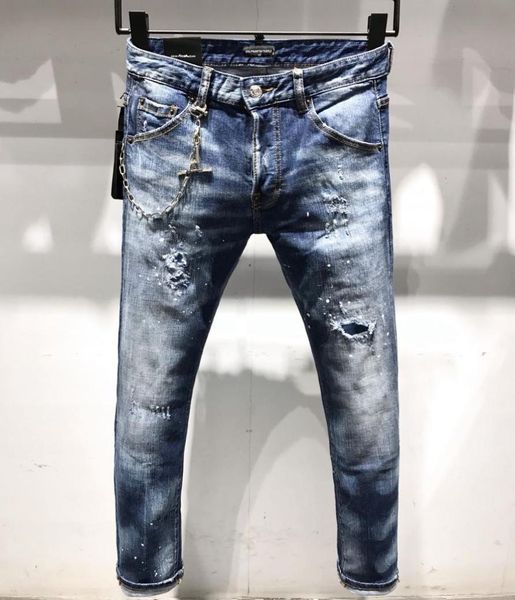 

phantom turtle men039s jeans classic fashion man jeans hip hop rock moto mens casual design ripped jeans distressed skinny 7534923, Blue