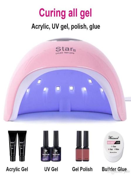 

uv lled lamp smart sunlight curing all gel polish nonharmful fast dry nail art machine ar636w manicure lamp professional usb 267y5422616