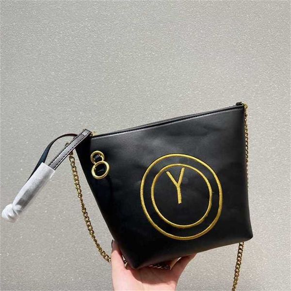 

trendy bag leather designer handbags chain buckle women fashion letters printed shoulder bags handbag luxury simple crossbody purses 221111