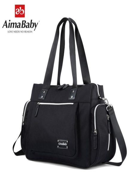 

aimababy mom travel baby stroller diapers changing mummy maternity diaper tote bag organizer wickeltasche messenger bags hobos y204410149
