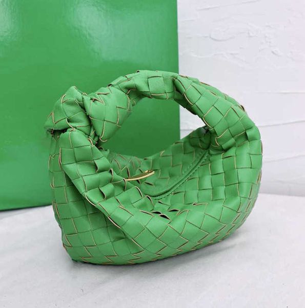 

bag totes abottegas designer vneta bags authentic tote jodie purse womens chain knitting leather knotted handbag dumpling underarm wrist sho