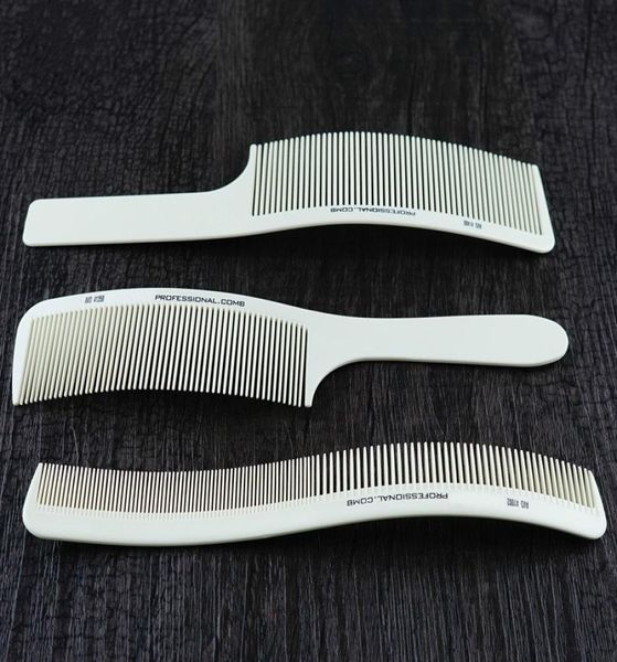 

curved barber clipper hair comb professional men hairdressing salon combs cutting tool trimming clippers2436334, Silver