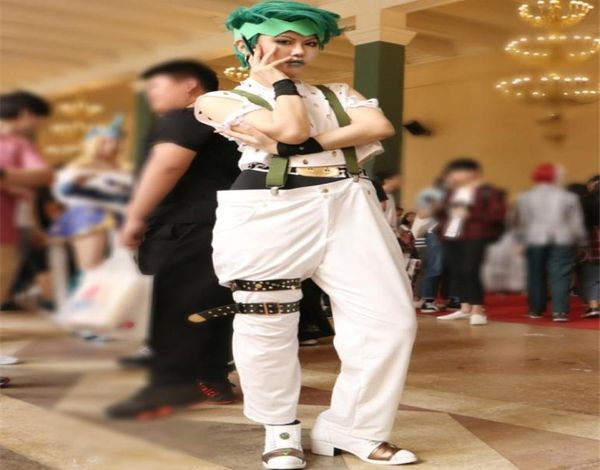 

jojo039s bizarre adventure rohan kishibe cosplay costume halloween carnival custom made6243668, Black