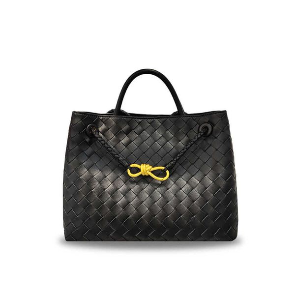 

new designer andiamo bag botegas purse 2023 spring genuine leather woven fashion cowhide handbag underarm single shoulder crossbody for wome