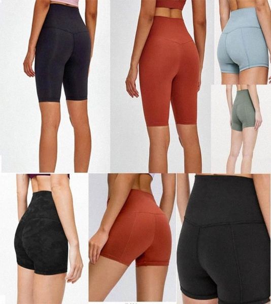 

women leggings pants designer womens workout gym wear solid color sports elastic fitness lady overall align tights short8100351, White;red