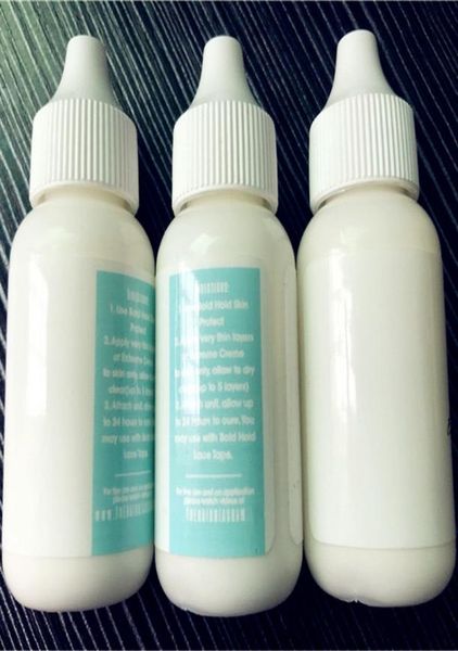 

brand hold lace wig cap toupee glues hair replacement adhesive extra moisture control lasting glue for wigs 3pcs5139727, Black;brown