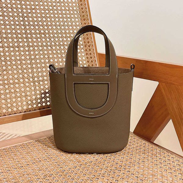 

picotin lock designers bags togo loop layer cowhide pig nose bag water bucket cabbage basket bag versatile one shoulder handheld crossbody b