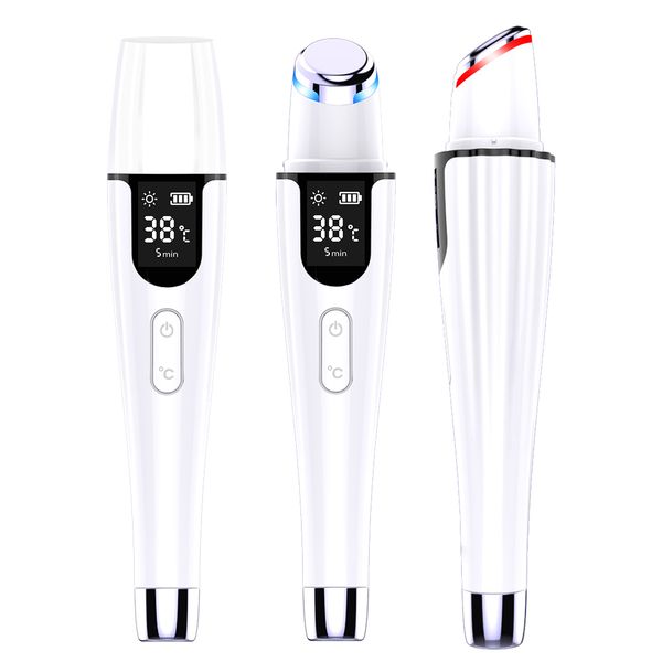 

socks eye beauty instrument vibration eye massage instrument eye cream import instrument remove fine lines black eye ring facial beaut, Black;white